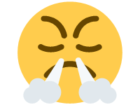 Face With Steam From Nose