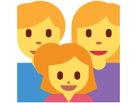 Family Man Woman Girl