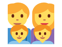 Family Man Women Boy Boy