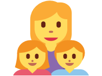 Family Women Boy Girl