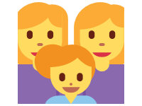 Family Women Women Boy