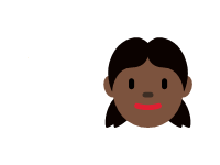 Gril Dark Skin Tone