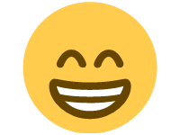 Grinning Face With Smiling Eyes
