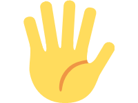 Hand With Fingers Splayed