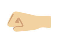 Left Facing First Medium Light Skin Tone