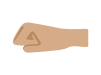 Left Facing First Medium Skin Tone