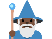 Mage Woman Dark Skin Tone