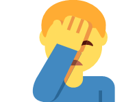 Man Facepalming