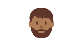 Man With Beard Medium Dark Skin Tone