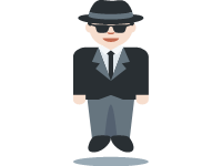 Man in Suit Levitating Light Skin Tone
