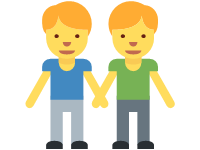 Men Holding Hands