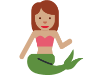 Mermaid Medium Skin Tone