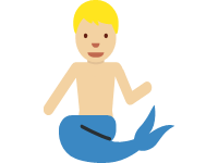 Merman Medium Light Skin Tone