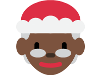 Mrs Claus Dark Skin Tone