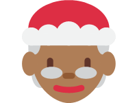 Mrs Claus Medium Dark Skin Tone