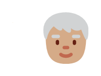 Old Man Medium Skin Tone