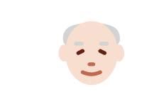 Old Person Light Skin