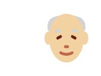 Old Person Medium Light Skin Tone