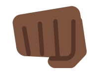 Oncoming Fist Dark Skin Tone
