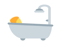 Person Taking Bath