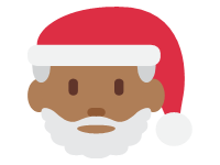 Santa Claus Medium Dark Skin Tone