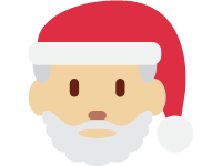 Santa Claus Medium Light Skin Tone