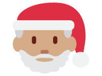 Santa Claus Medium Skin Tone
