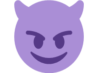 Smiling Face With Horns