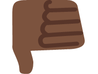 Thumbs Up Dark Skin Tone Dark Skin Tone
