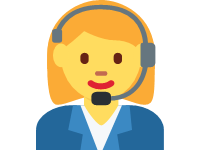 Woman Call Center