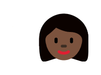 Woman Dark Skin Tone
