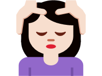 Woman Getting Massage Ligth Skin Tone