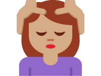 Woman Getting Massage Medium Skin Tone