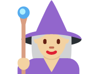 Woman Mage Medium Light Skin Tone