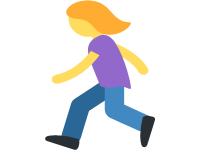 Woman Running