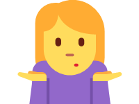 Woman Shrugging