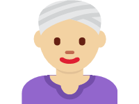 Woman Wearing Turban Medium Light Skin Tone
