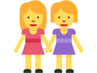 Women Holding Hands