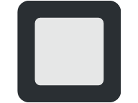 Black Square Button