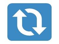 Clockwise Vertical Arrows