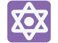 Dotted Six Pointed Star