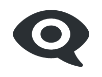 Eye in Speech Bubble