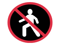 No Pedestrians