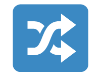Shuffle Tracks Button