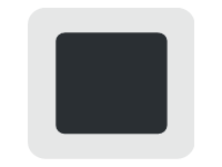 White Square Button
