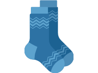 Blue Socks