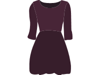 Merlot Shirt Dress