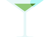 Glass of Martini