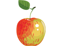 Red Yellow Apple