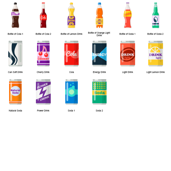 Soft Drinks Preview Large